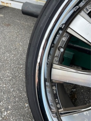 ROJAM RT-091 24インチホイール　タイヤセット ハリアー、ムラーノ