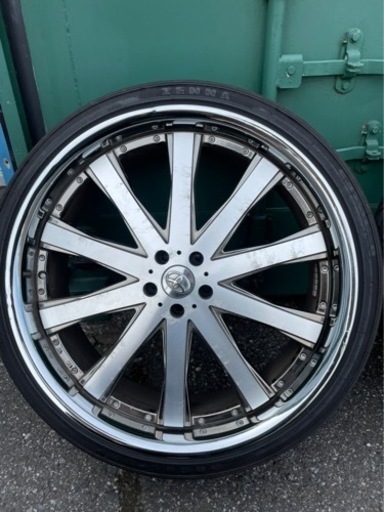 ROJAM RT-091 24インチホイール　タイヤセット ハリアー、ムラーノ