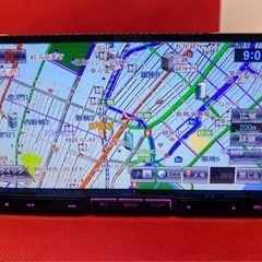 KENWOOD 上級ナビ　MDV-L500 フルセグ　地図更新済　取扱説明書付きa-1