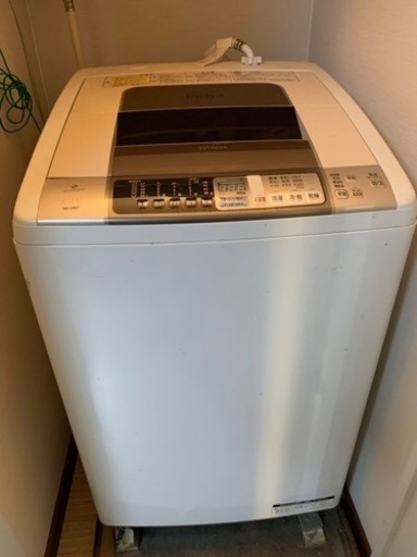 電気洗濯乾燥機 日立ビートウォッシュ 8kg