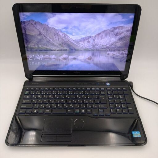 富士通　高性能4コア8スレッド版第2世代Core i7搭載 SSD525G メモリ8G CD/DVD/BD読み書き 大画面15.6インチ テンキー webカメラ HDMI USB 3.0 Wifi対応 ＃150006B