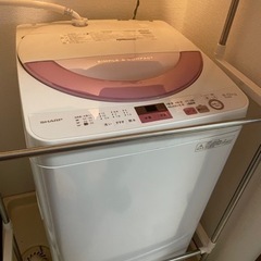 【ネット決済】シャープ全自動洗濯機【ES-GE6 A】