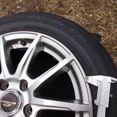 デイトン DT30 7㍉前後 205/55R16 　A-TECH SCHNEIDER シュナイダー 16×6.5J オフ53 ハブ径7.4㎝ 　直接引き取り