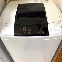 ハイアール HAIER JW-K50K 全自動洗濯機 5kg ホ...
