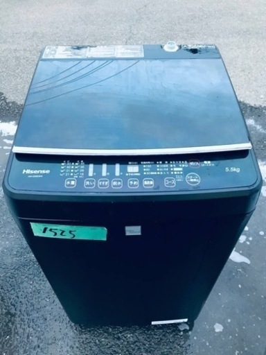 ②✨2017年製✨1525番 Hisense✨全自動電気洗濯機✨HW-G55E5KK‼️