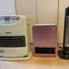 断捨離の為出品　暖房器具3台
