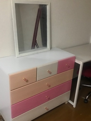 鏡と引き出し売ります！
