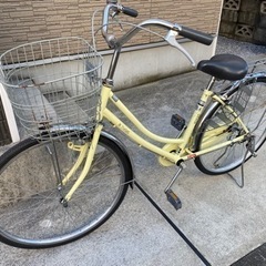 【ネット決済】自転車(26インチギアなし)