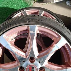 (お譲り先決定)【16インチ限定色】 GOODYEAR 中古ホイール タイヤ付　WORK SCHWERT 