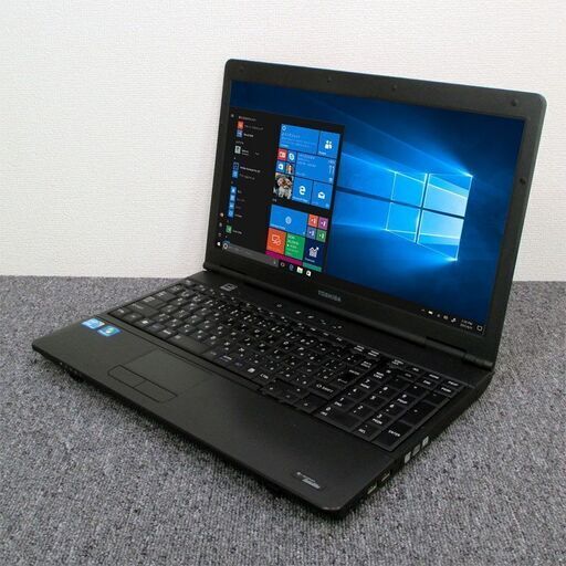 スタンダードノート 限定3台 ★ 東芝 Satellite B550/B Core i3-380M メモリ4GB HDD320GB Windows10 オフィス