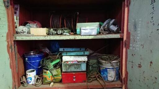 道具箱 鍛治屋鉄工道具一式まとめて処分