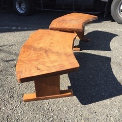 281)博永家具 アンティーク まる花台 木製スツール 民芸家具 収納付き