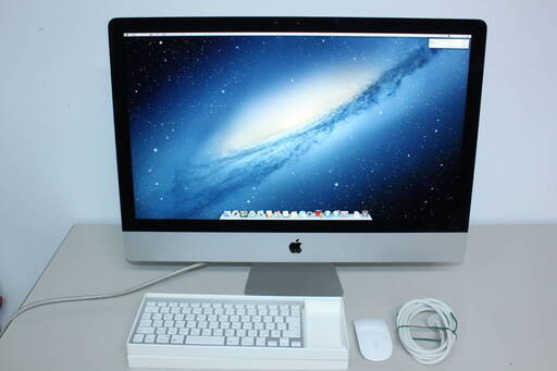 iMac A1419 MD580J/A (27-inch, Late 2012) 3.4GHz Intel Core i7 SS128GB+HDD1TB メモリー24GB OS X 10.8.5