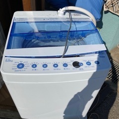 2019年　haier 洗濯機