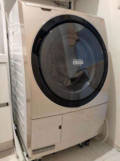 海外輸入】 2/25 or 2/24 ドラム式洗濯乾燥機 BD-S7500R HITACHI 洗濯 ...