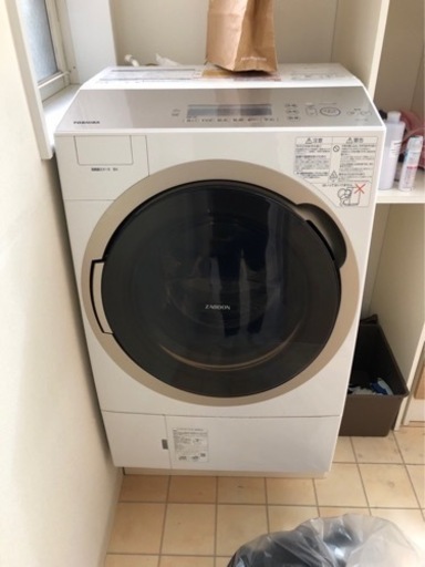 TOSHIBA ドラム式洗濯機　TW-117A6L 2017年製