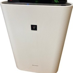 2016年製 シャープ SHARP KC-E50-W [高濃度プラズマクラスター7000 加湿空気清浄機（加湿13畳まで 空清23畳まで） ホワイト](0209c)