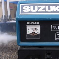 SUZUKI ポータブル発電機 SX-650RⅡ エンジン始動OK 通電OK ジャンク