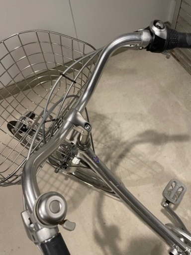 【売約済み！】26インチ　自転車　銀チャリ