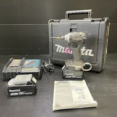 【苫小牧バナナ】マキタ/makita 18V 充電式 インパクトドライバー 6.0Ah TD170DRGX 中古 動作確認済み