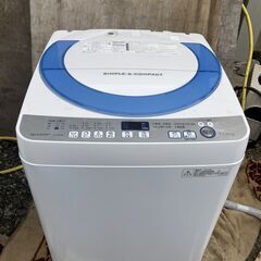 シャープ SHARP 自動電気洗濯機 ES-GE70R-A 20...