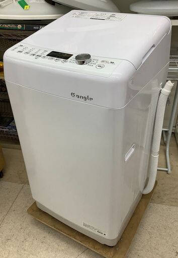 EDION/エディオン E angle 洗濯機 7.0kg ANG-WM-B70-W 2020年製 