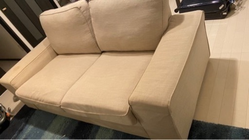 値下げました、IKEAソファ