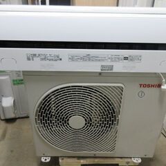 K03111　東芝　中古エアコン　主に6畳用　冷2.2kw ／ 暖2.2kw