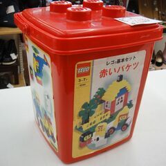 レゴブロック 赤いバケツ 基本セット【モノ市場東浦店】151