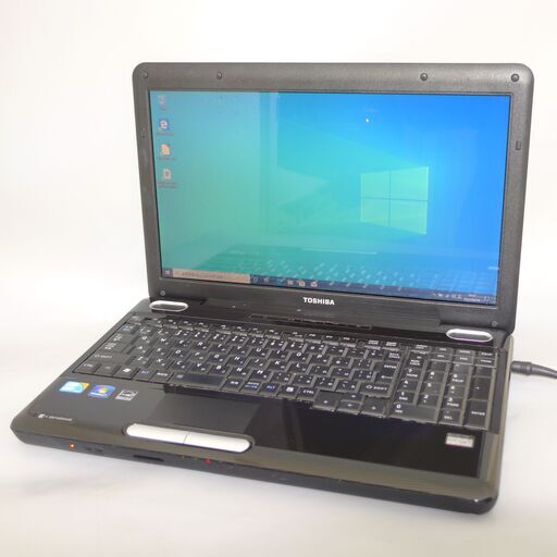 大容量HDD-500GB Wi-Fi有 ノートパソコン 15.6型 TOSHIBA 東芝 EX/55LBL 中古良品 Core i3 4GB DVDマルチ 無線LAN Windows10 Office