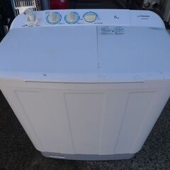 【売約】maxzen マクスゼン 二槽式洗濯機 6Kg JW60...