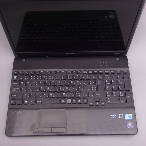 新品高速SSD Wi-Fi有 ノートパソコン 15.5型 SONY VPCEB39FJ 中古良品