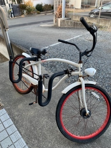 ビーチクルーザー(ボードキャリー付き) ※3/1までに藤沢市でお引取いただける方