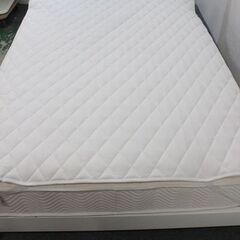 ダブルベッドセット unico Nitori ウニコ ニトリ 厚さ28㎝ コイルスプリング 自社配送エリア限定 中古家具 店頭引取歓迎 R5208)