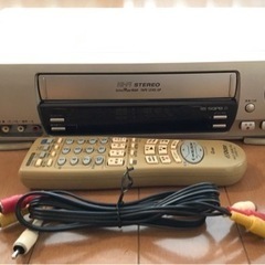 【お取引中】0円 VHSビデオカセットレコーダー(Victor ...