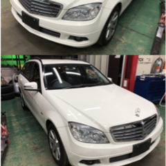 メルセデス・ベンツ W204 C200 フロントガラス 43R-001585 Cクラス H22年6月 汚れ有