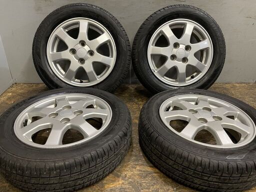 DUNLOP EC204 165/65R14】夏タイヤ【ダイハツ 純正ホイール 14インチ