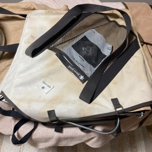 受け渡し予定者決定しました！スノーピーク焚き火台Lスターターキットとダッチオーブン（袋はスノーピークで中身はロッジです）