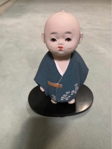 置物　人形　坊主