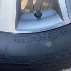 【中古】トヨタ 20アルファード 後期 純正 6.5J-16 +33 5H114.3 + 【中古】ブリヂストン プレイズ PX-RV 215/65R16 4本セット