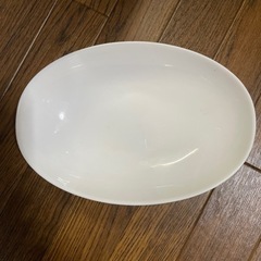 山崎パンの楕円形皿