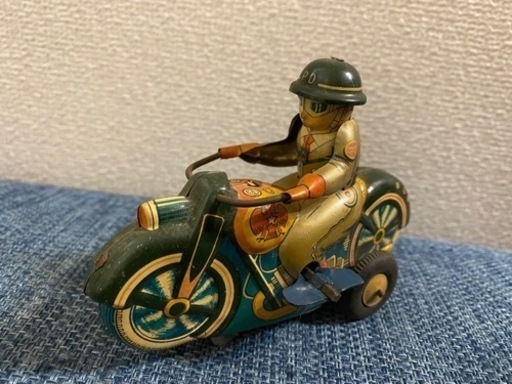 マスダヤ ゼンマイブリキROUND MOTOR-CYCLECABLE RIDER マスダヤ ゼンマイブリキROUND MOTOR-CYCLECABLE RIDER
