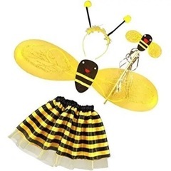 ミツバチ　コスプレ　子ども用　2個セット