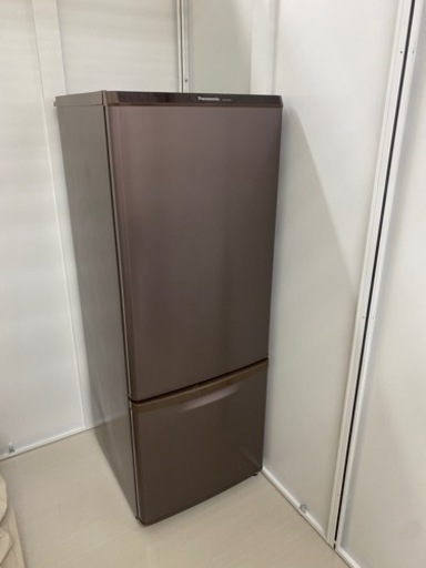 【美品】Panasonic 2018年製冷蔵庫　ブラウン　168リットル