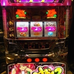 沖スロ◎沖ドキ2◎コイン不要機付◎ドアキー　設定キー付　フルセット