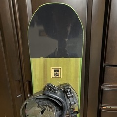  スノーボード　板　ROME REVERB ROCKER サロモン　ビンディング-ボエモス（BOEMOS） イタリア製レザーブーツ 濃茶 40