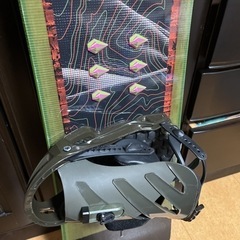  スノーボード　板　ROME REVERB ROCKER サロモン　ビンディング-ボエモス（BOEMOS） イタリア製レザーブーツ 濃茶 40