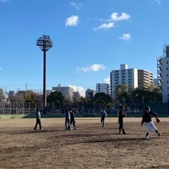 大阪城野球場で草野球⚾️20日朝7〜9時❗️初心者の方でも大歓迎❗️