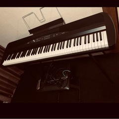 【ネット決済】電子ピアノ korg SP280 黒 88鍵