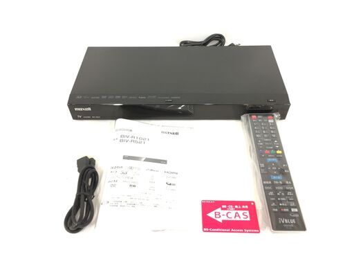 マクセル HDD内蔵iVDRスロット搭載ブルーレイレコーダー BIV-R521-